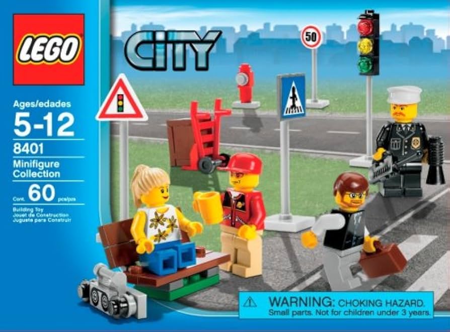 Lego City Minifigure Collection (8401), Building Sets